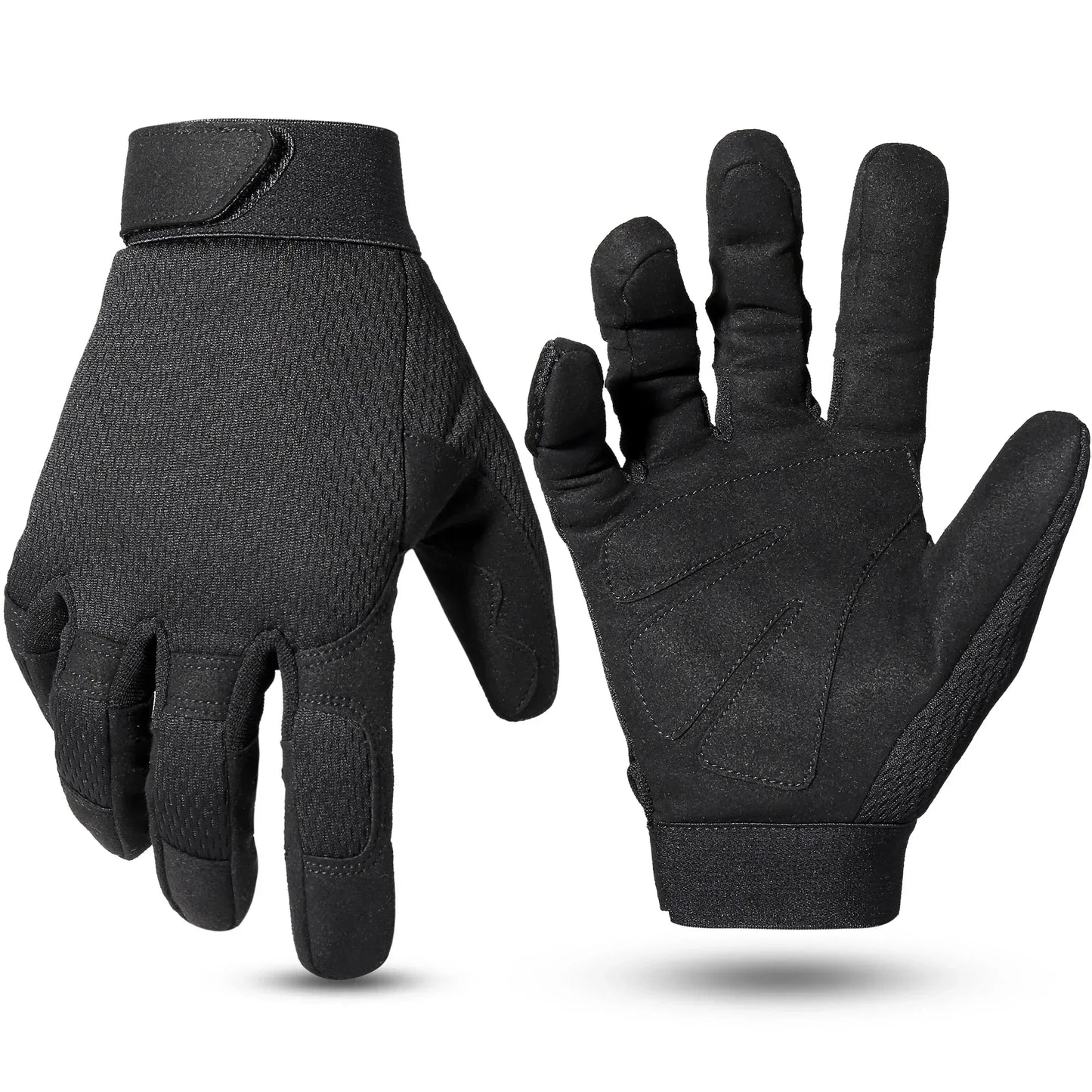 Military-Outdoors Multicam Outdoor Tactical Gloves Black Gloves