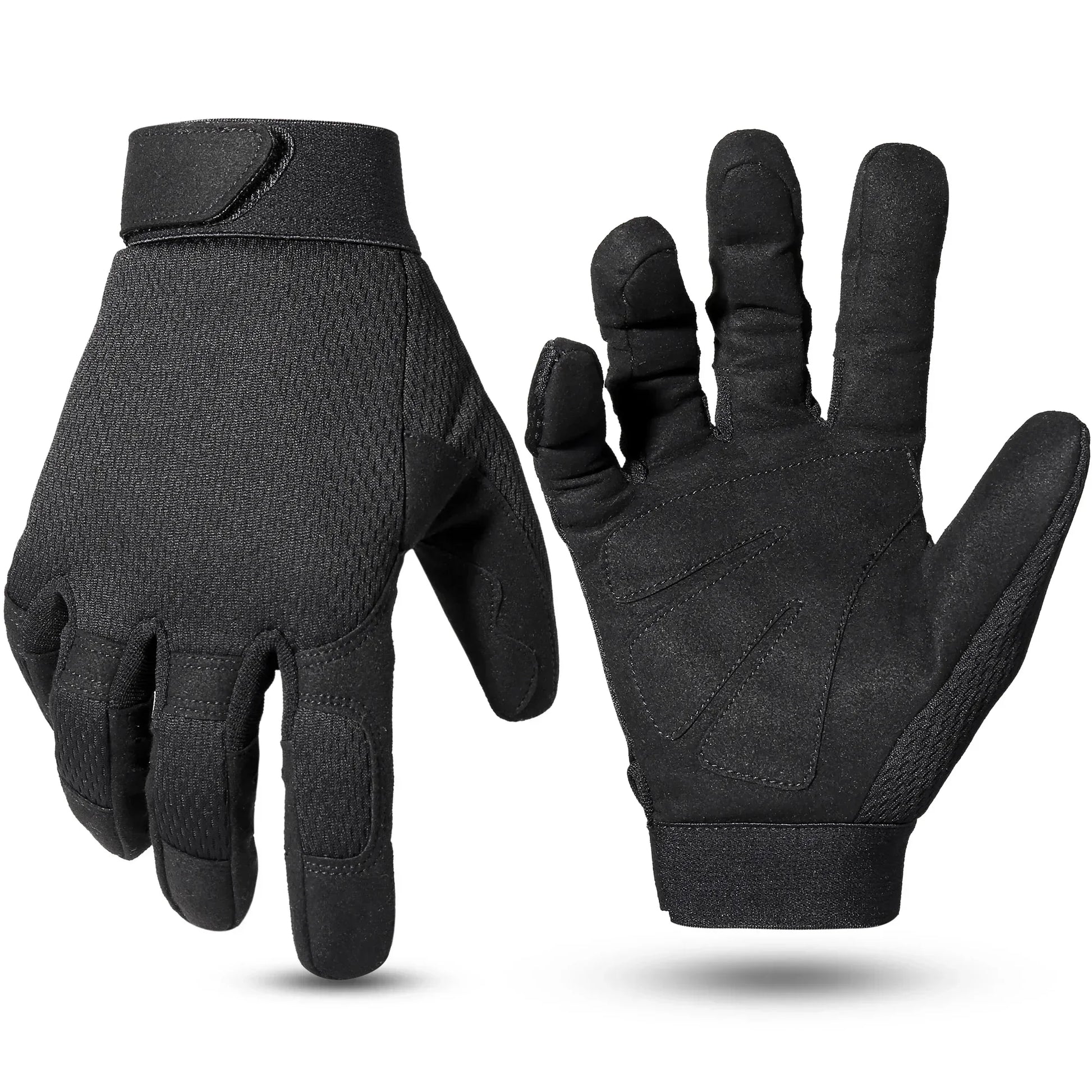 Military-Outdoors Multicam Outdoor Tactical Gloves Black Gloves