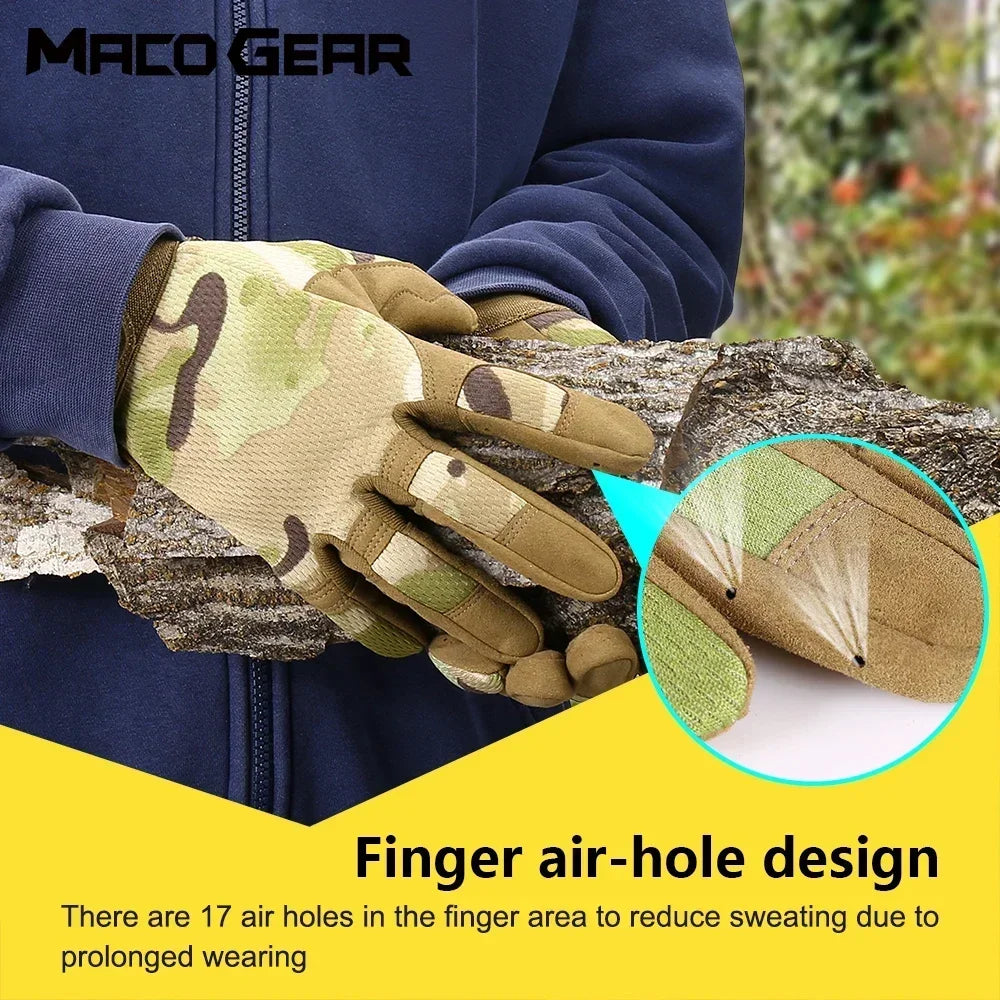 Military-Outdoors Multicam Outdoor Tactical Gloves Gloves