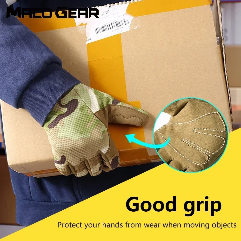 Military-Outdoors Multicam Outdoor Tactical Gloves Gloves