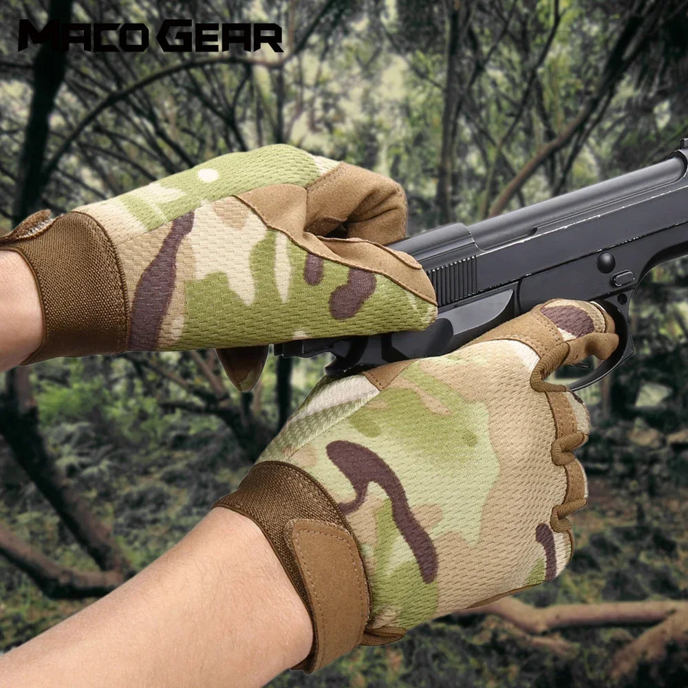 Military-Outdoors Multicam Outdoor Tactical Gloves Gloves