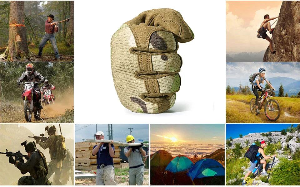 Military-Outdoors Multicam Outdoor Tactical Gloves Gloves