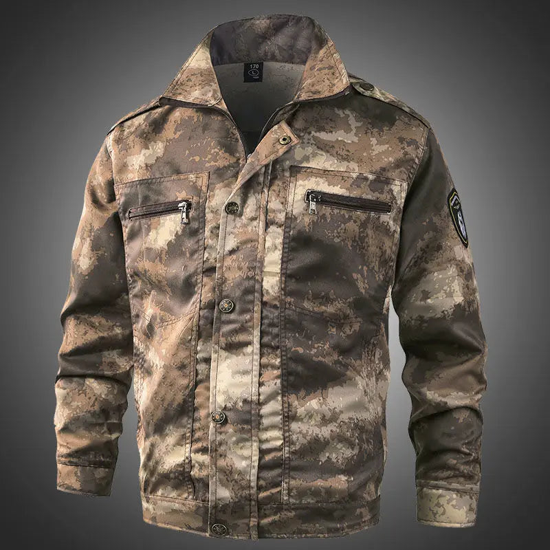 Mens Camouflage Suit by Military-Outdoors.com Ruins Single Coat Suit