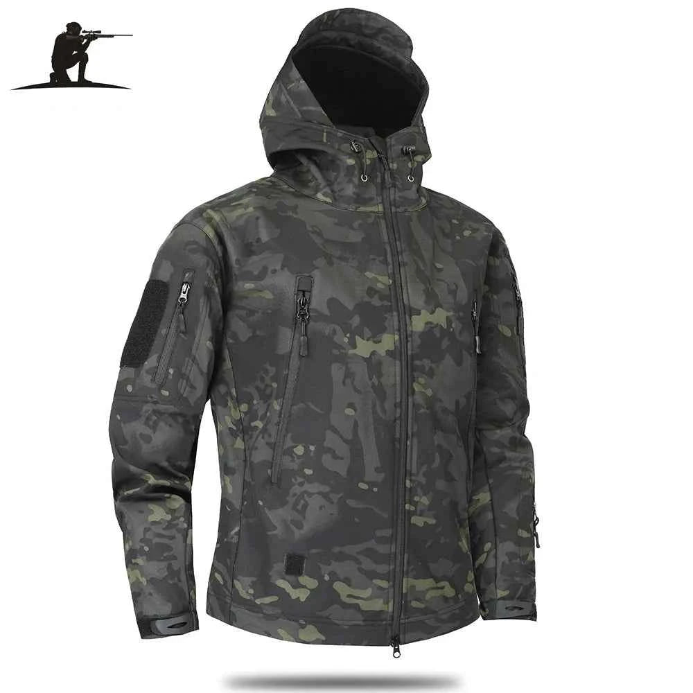 Mens Tactical Jacket - Military-Grade Performance Gear Jacket