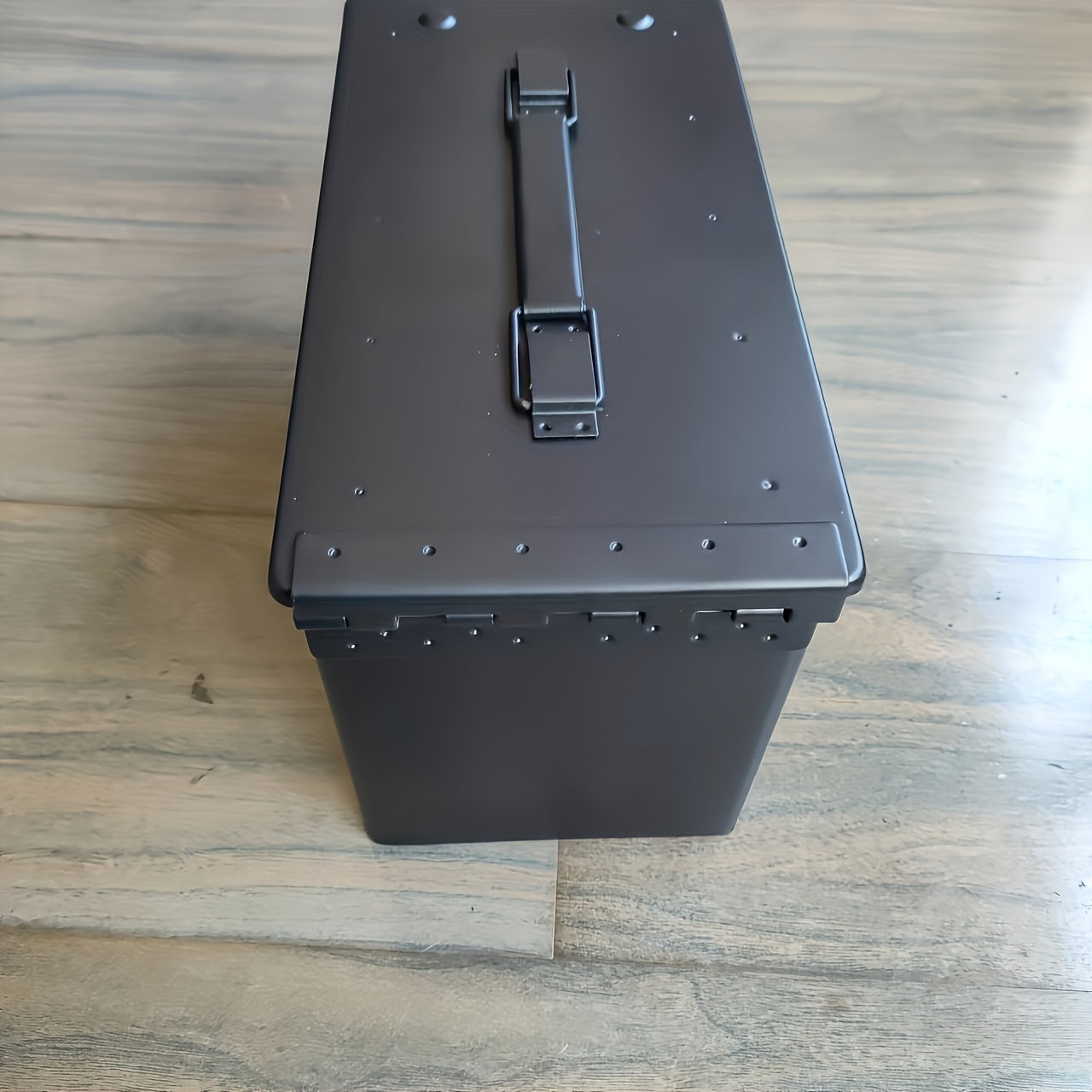 Classic Metal Storage Box With Lock Storage Container