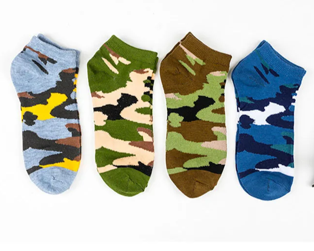 Military Ankle Socks - Set of 4 Pairs For Comfort Socks
