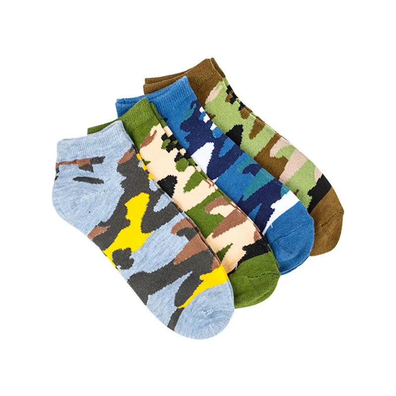 Military Ankle Socks - Set of 4 Pairs For Comfort Socks