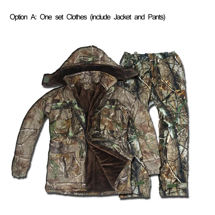 Military Camouflage Suit for Tactical Outdoor Adventure Option A clothes Suit