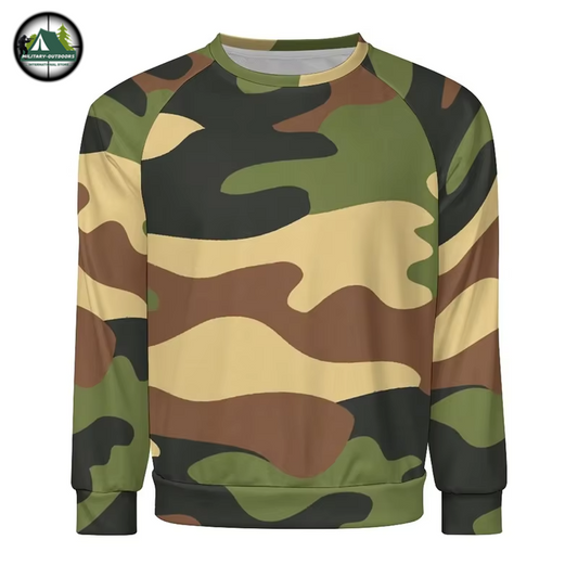 Military Camouflage Sweatshirts for Outdoor Adventures Sweater