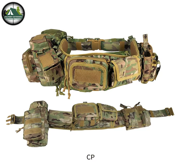 Camouflage Tactical Multi-Purpose Belt CP Tactical Belt