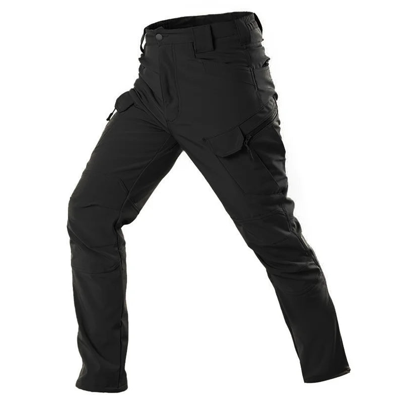 Military Combat Softshell Suit for Tactical Adventures Black 34 Suit
