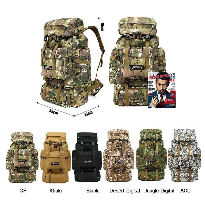 Military Large Rucksack for Outdoor Adventures Bags