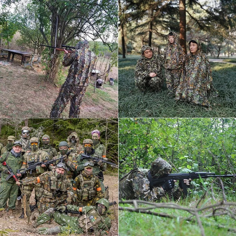 Military-Outdoors Outdoor Camouflage Suit for All Ages Camouflage Suit