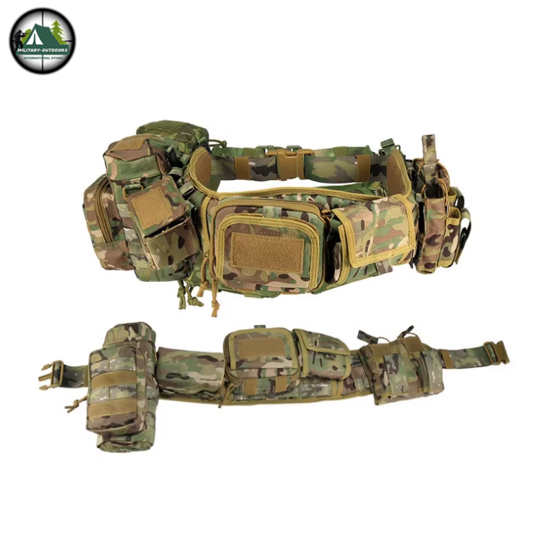 Camouflage Tactical Multi-Purpose Belt Tactical Belt