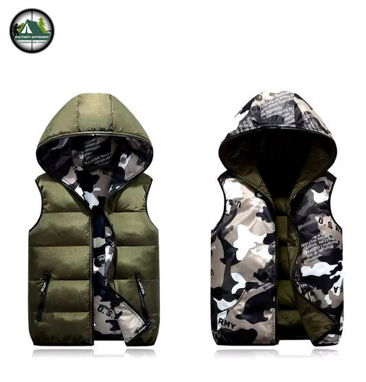 Military-Outdoors.com Child Cotton Camouflage Vest Kids boys