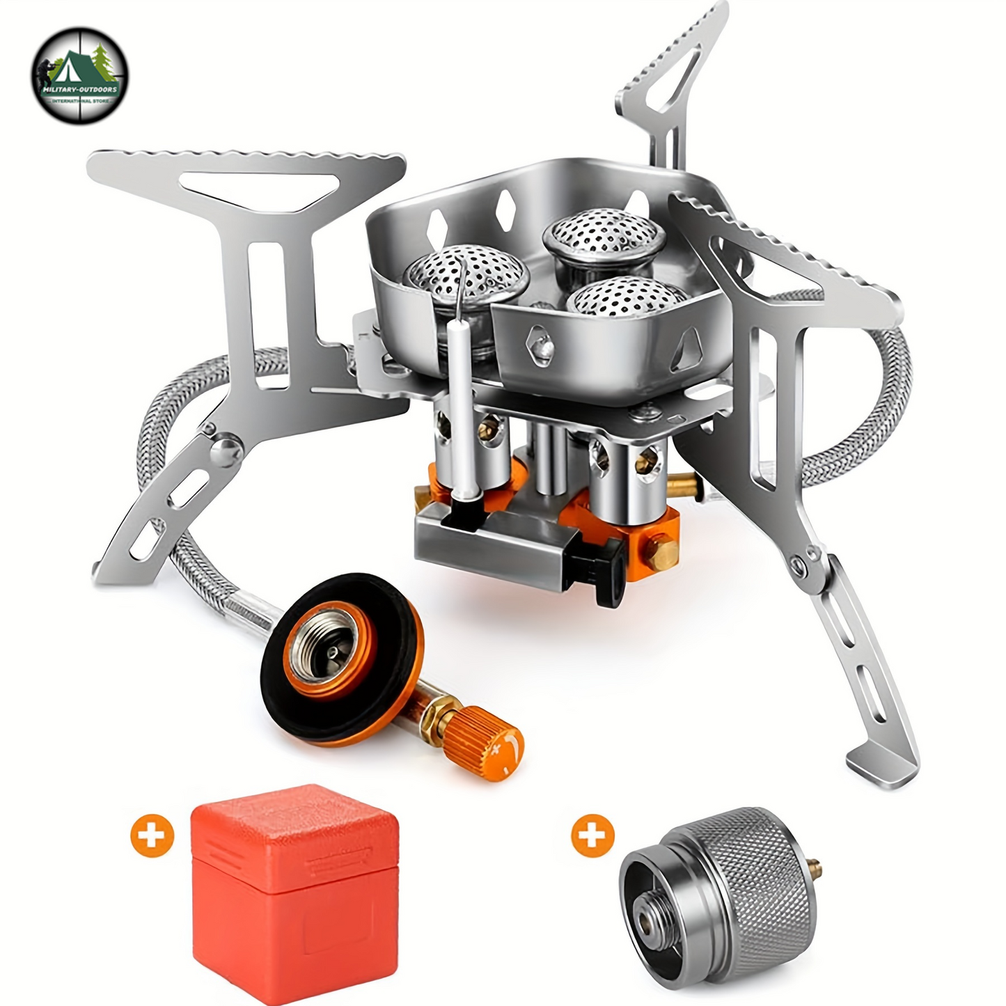 3500W Or 6800W High-Power Camping Stove 6800W three-core furnace Stove
