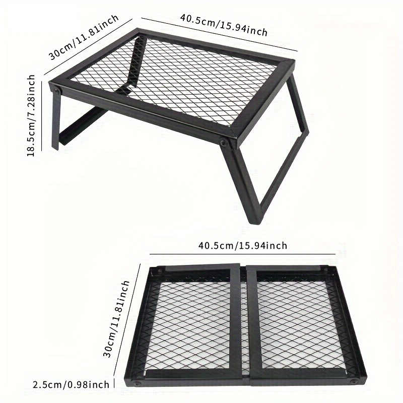 Military-Outdoors Outdoor Bonfire Grill for Camping Grill