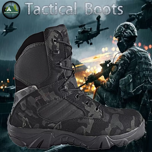 Military-Outdoors Special Forces Ankle Boots - Tactical Gear Tactical Boots
