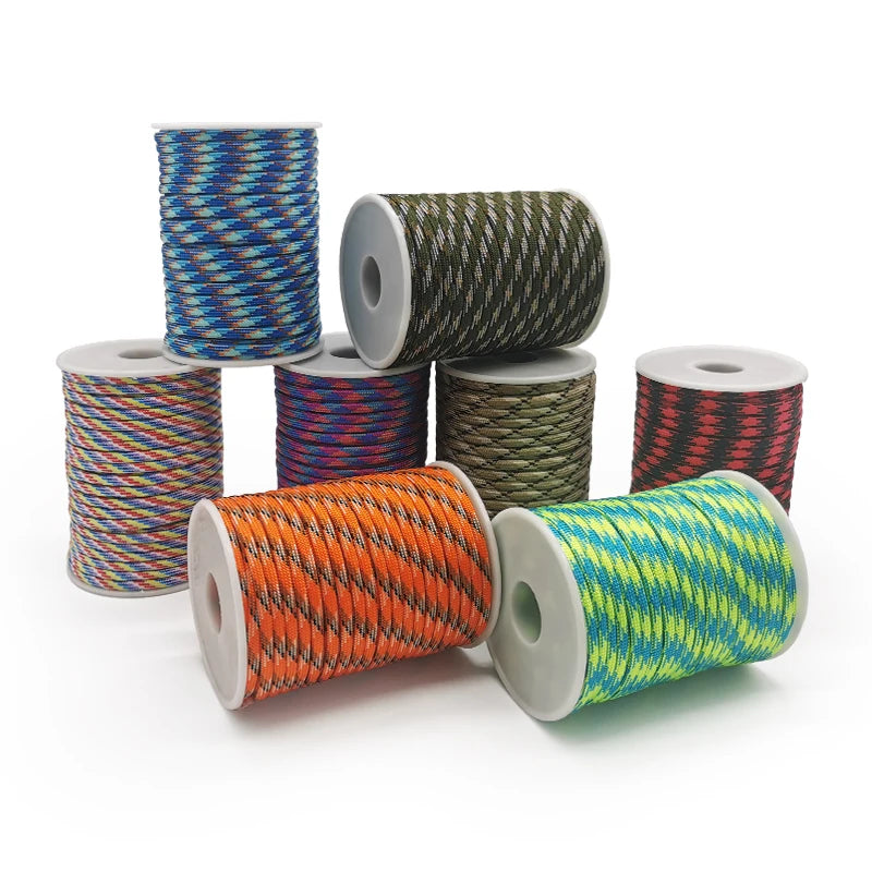 Military Standard 7-Core Paracord Rope 4mm Rope