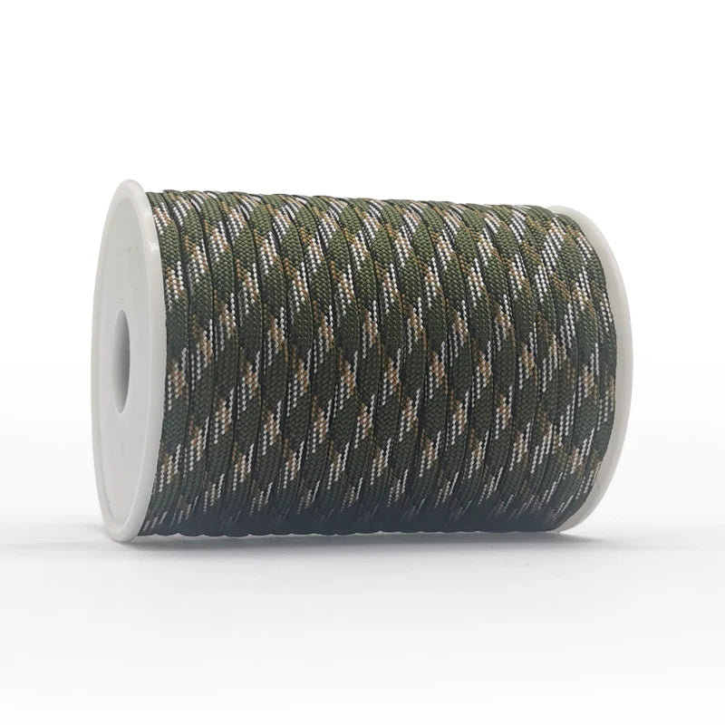 Military Standard 7-Core Paracord Rope 4mm 10 Rope