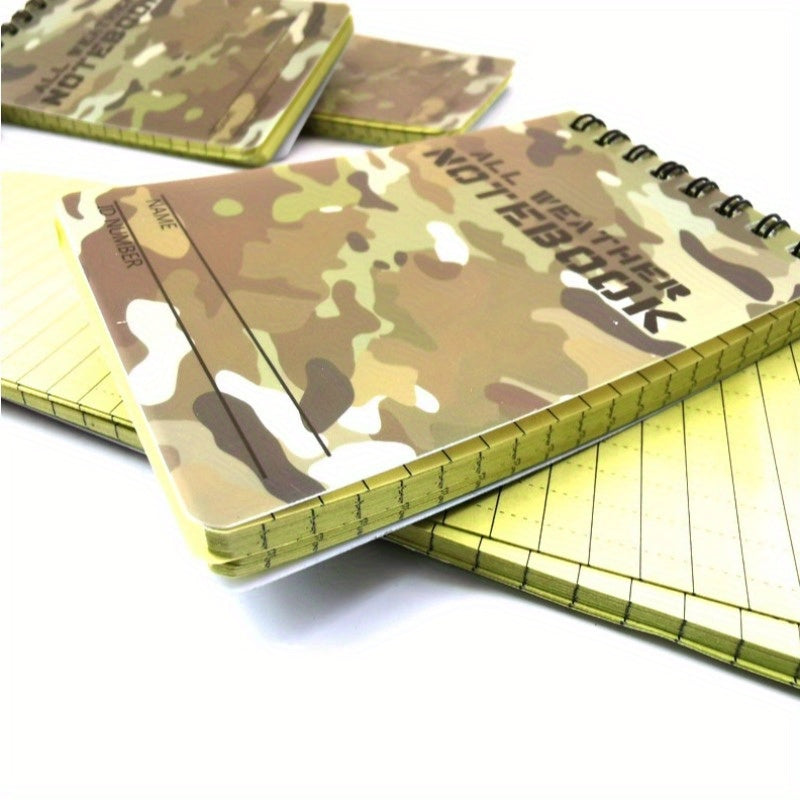 Military Style Notepad - All Weather Tactical Notebook Notepad