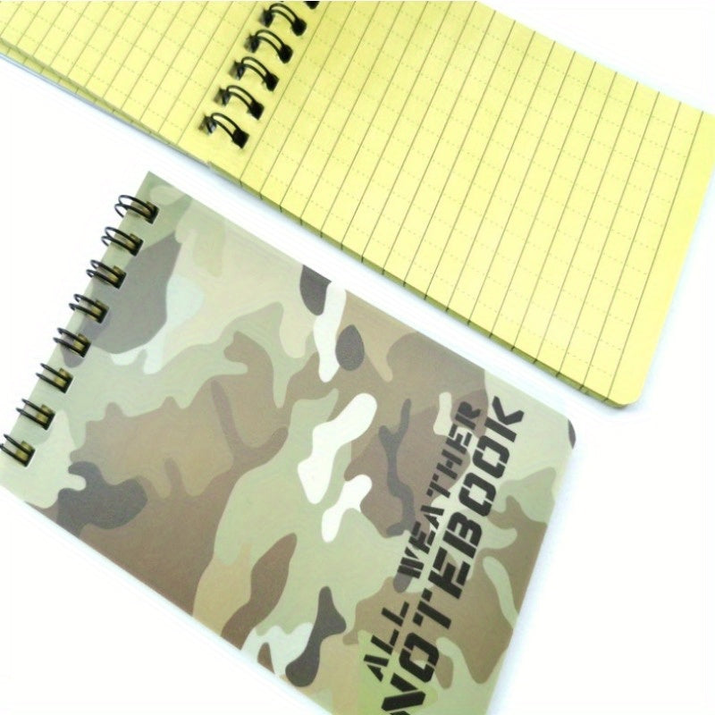 Military Style Notepad - All Weather Tactical Notebook Notepad