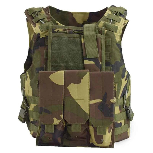 Military Tactical Vest for Outdoor Adventures Jungle camouflage Vest
