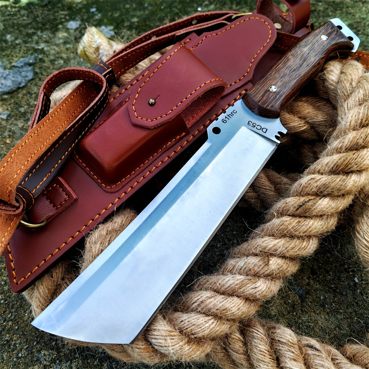 Military-Outdoors Multi-Purpose Survival Knife DC53 Knife