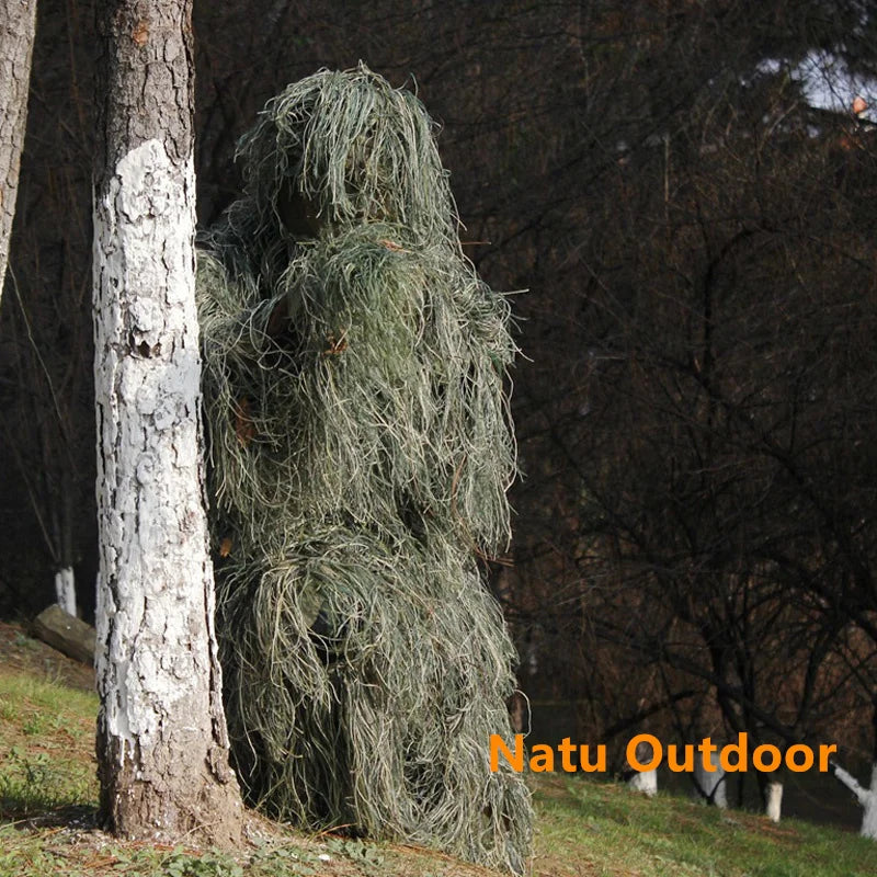 Adult and Kids Tactical Camouflage Ghillie Suit Camouflage Suit