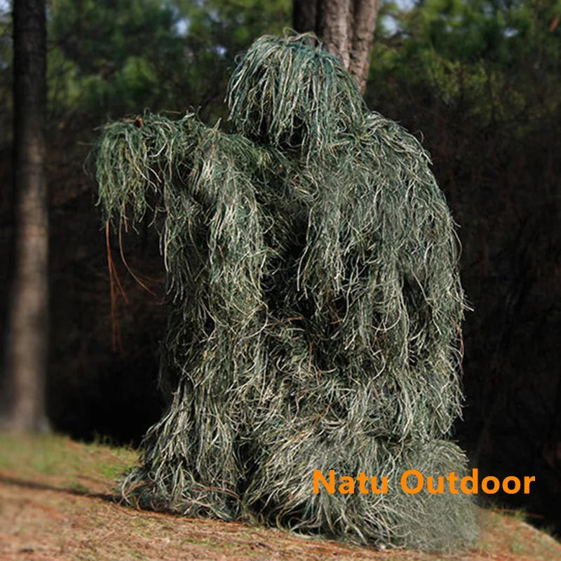 Adult and Kids Tactical Camouflage Ghillie Suit Camouflage Suit