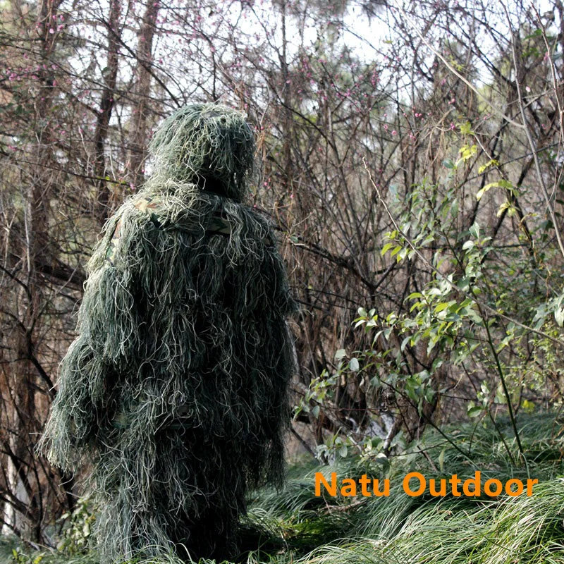 Adult and Kids Tactical Camouflage Ghillie Suit Camouflage Suit