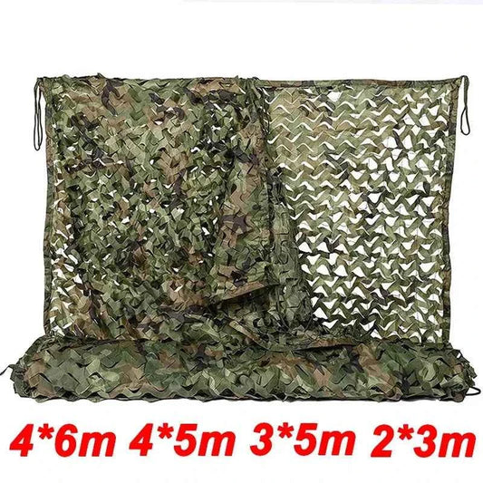 Military-Grade Outdoor Camo Net - Various Sizes Available Nets