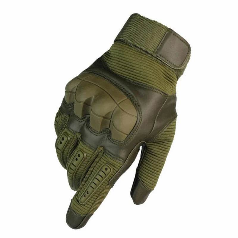 Military Outdoor Touchscreen Gloves for Tactical Use Green Gloves