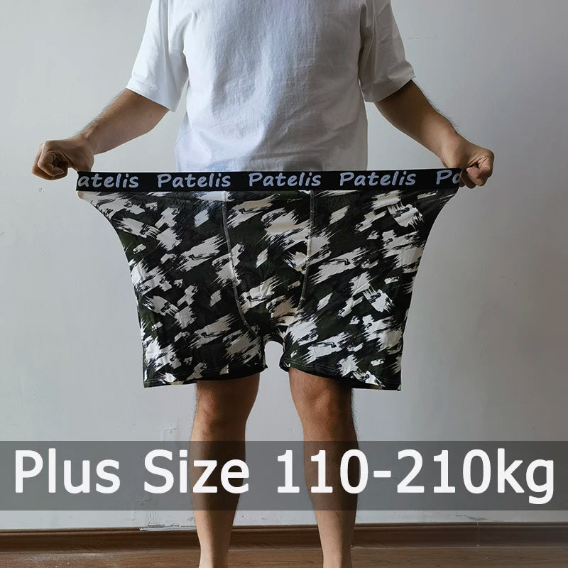 Plus Size Mens Boxers 110-210kg for Comfort Underwear