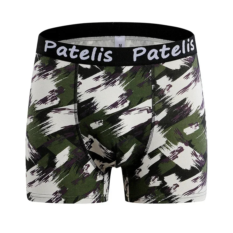 Plus Size Mens Boxers 110-210kg for Comfort darkgreen Underwear