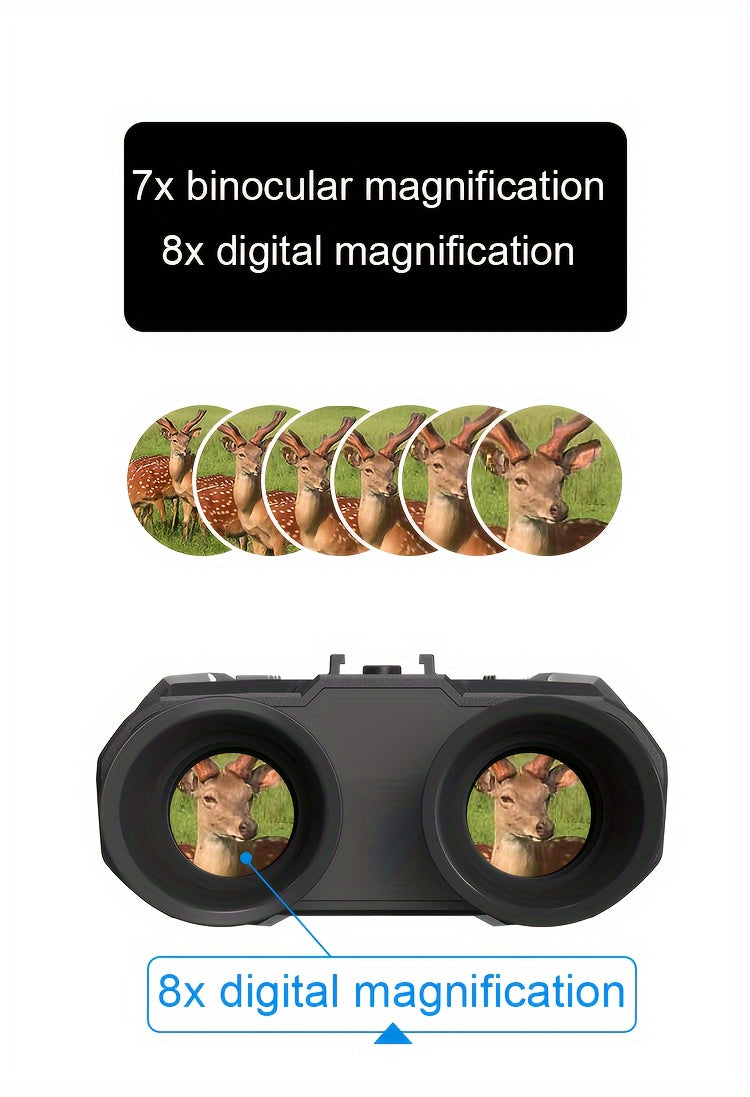HD Night Vision Binoculars With Head Strap for Adventurers Night Vision