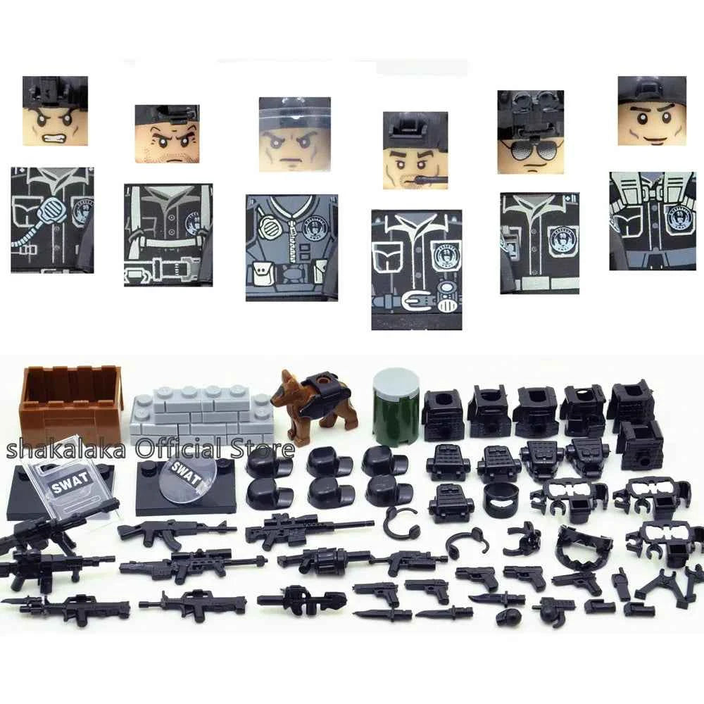Helicopter Special Forces Team Toys Set Toys