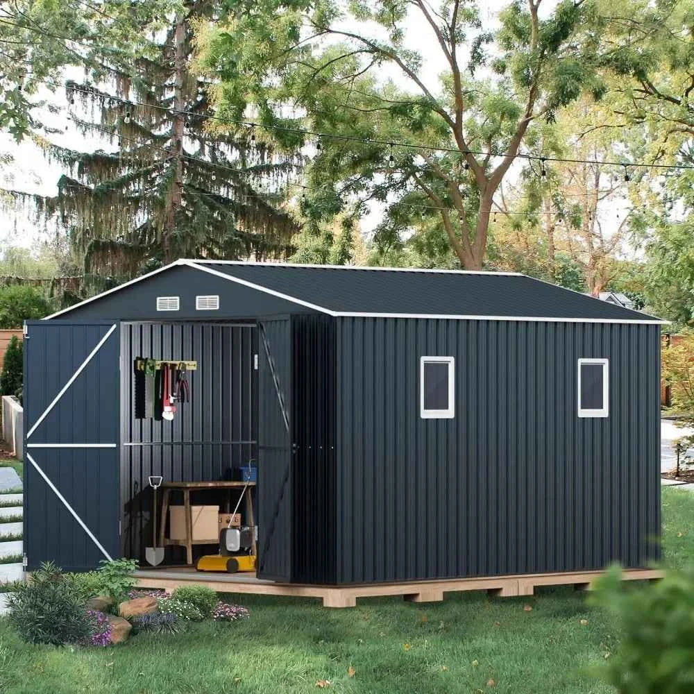 Military-Outdoors Steel Outdoor Storage Shed United States Shed