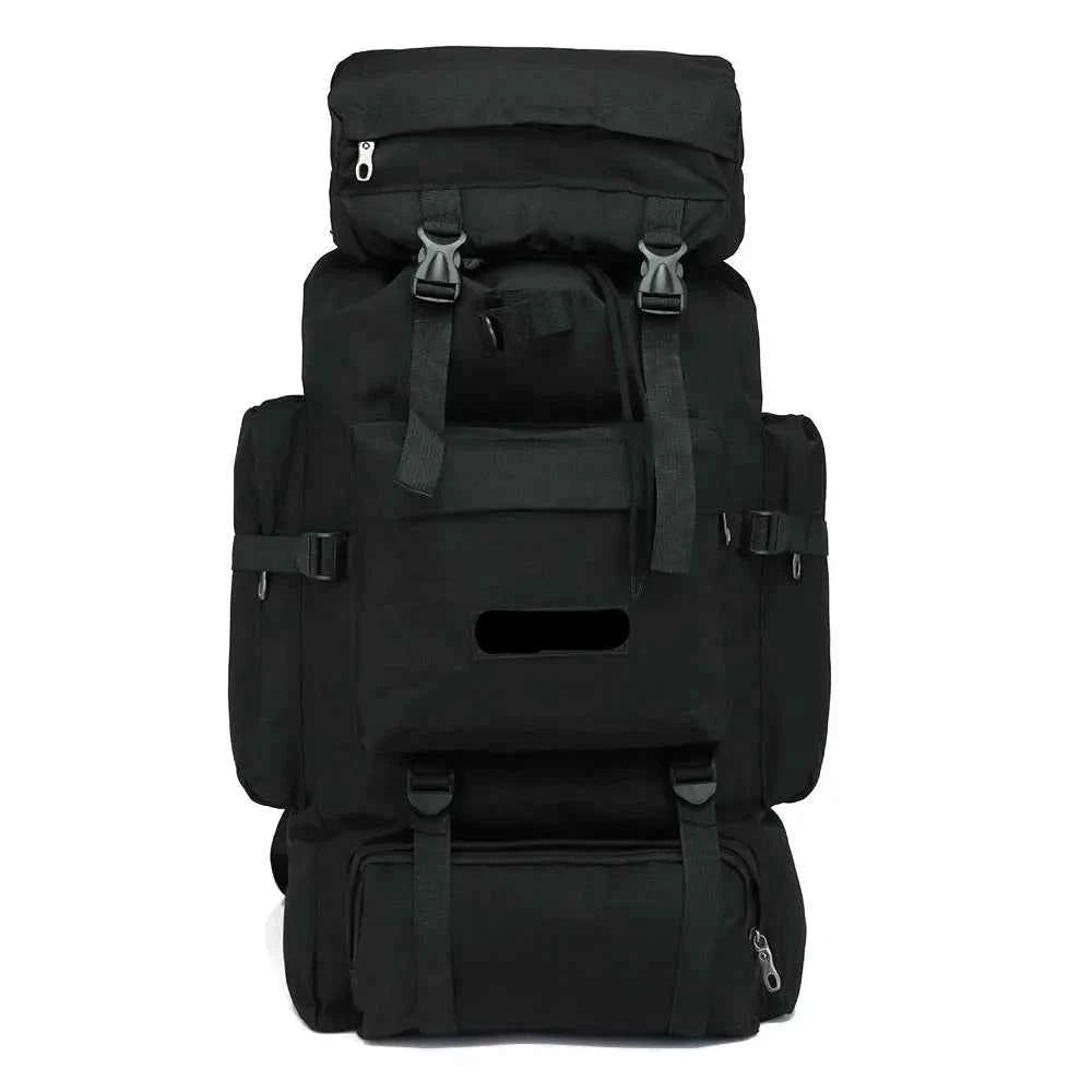 Military-Outdoors 70L Tactical Backpack Black 70L Bags