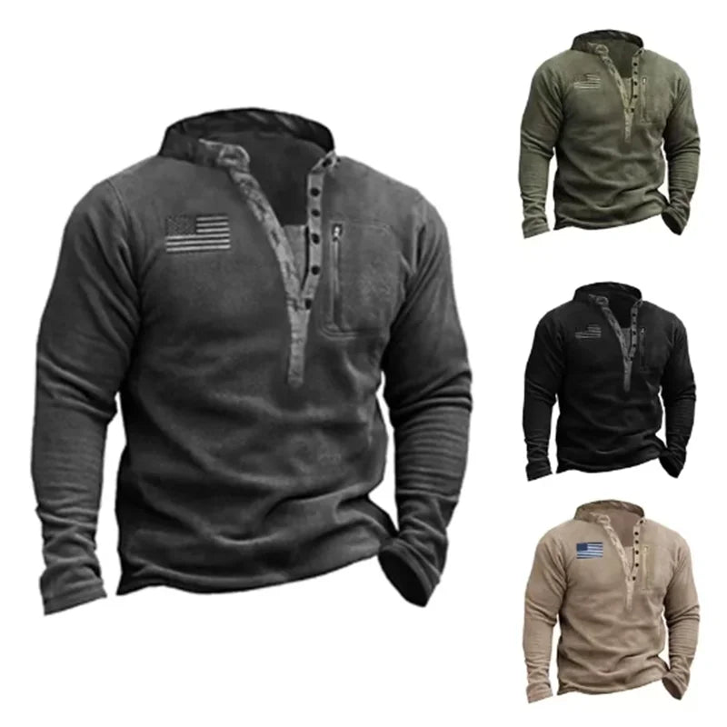 Tactical Combat Sweater - Military Style by Military-Outdoors Sweater