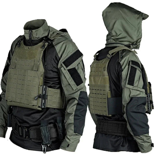 Military-Outdoors Tactical Long Sleeve Shirts for Men Tactical T-Shirt