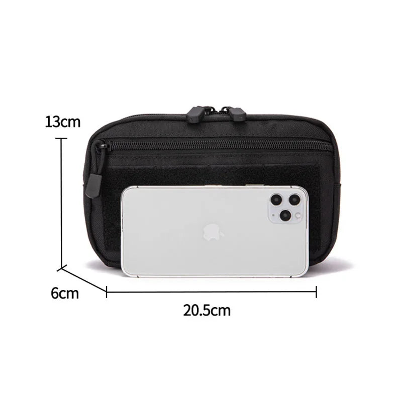 Military-Outdoors Tactical Molle Waist Bag for Adventures Pouch