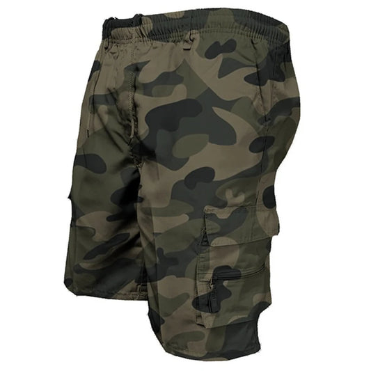 Tactical Short Pants for Summer Adventures Camouflage green Pants Short