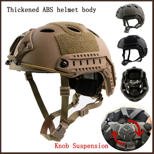 Military-Outdoors Thickened Outdoor Helmet for Adventures Helmet