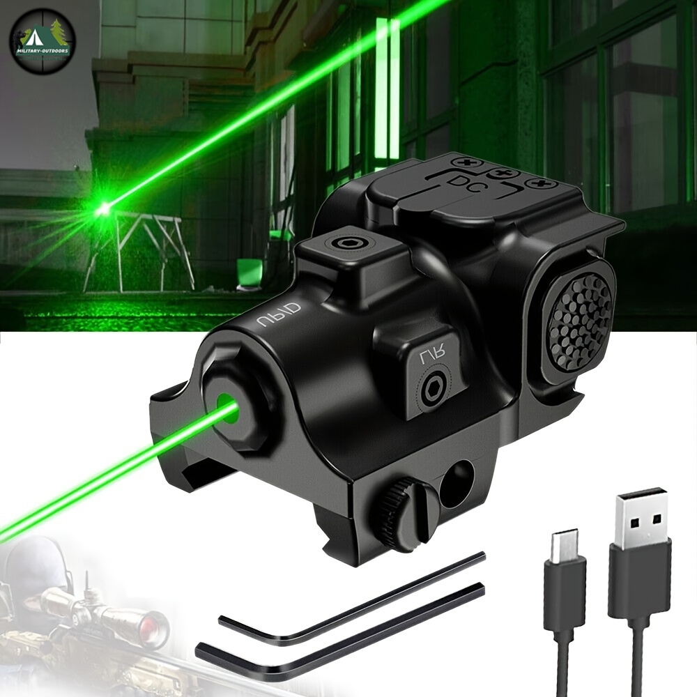 Ultra Compact Green Laser Sight IIIA Class For Handgun United States LaserSight
