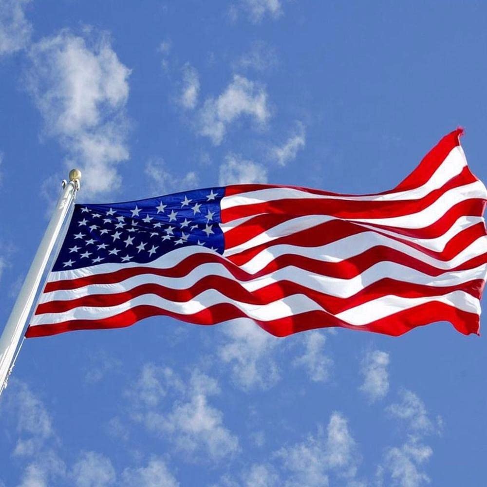3x5ft USA Flag Outdoor - Military-Outdoors Premium Quality Flag