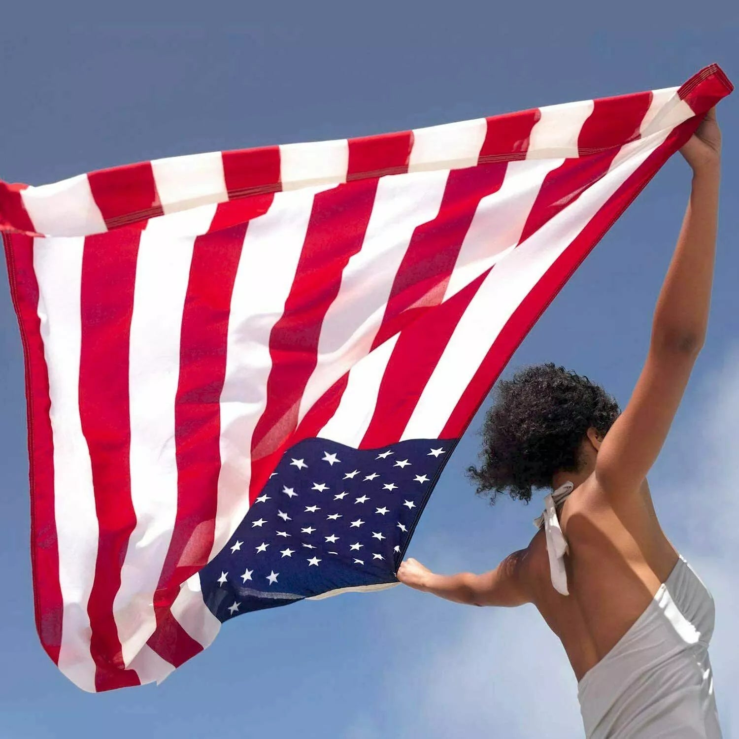 3x5ft USA Flag Outdoor - Military-Outdoors Premium Quality Flag