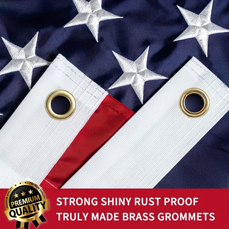USA Outdoor Flag 3x5 Ft - Premium Quality Fabric Flag