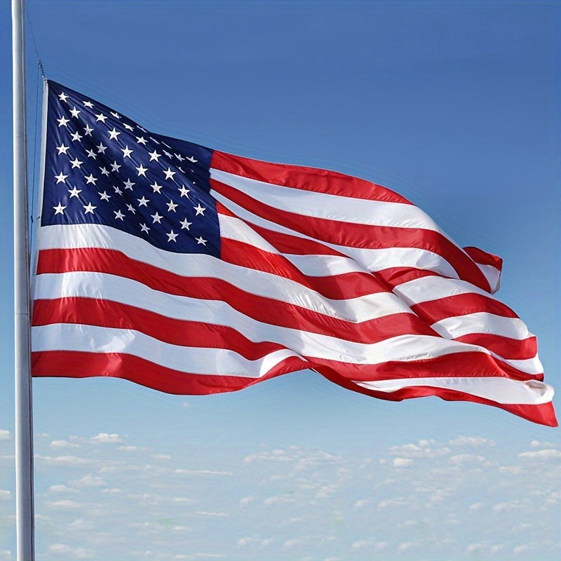 USA Outdoor Flag 3x5 Ft - Premium Quality Fabric 3ftx5ft Flag