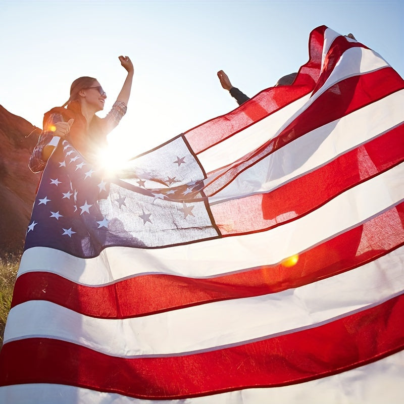 USA Outdoor Flag 3x5 Ft - Premium Quality Fabric Flag